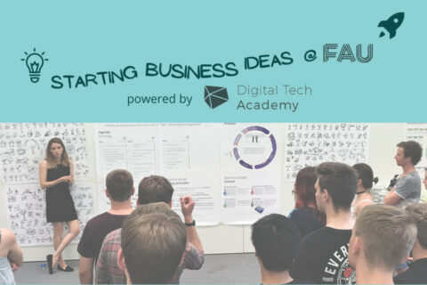 Zum Artikel "Starting Business Ideas @ FAU: Workshop-Reihe für Gründerinnen und Gründer"